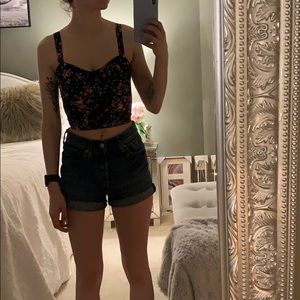 Floral Crop Top